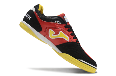 Men's Joma Top Flex IC Football Shoes - Red/Yellow/Black