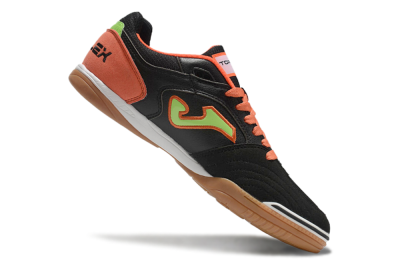 Men's Joma Top Flex IC Football Shoes - Black/Yellow/Red