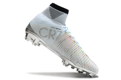 Men's Nike Zoom Superfly 5 Elite FG Football Boots - Blue/Black/Rainbow