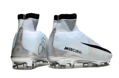 Men's Nike Zoom Superfly 5 Elite FG Football Boots - Blue/Black/Rainbow