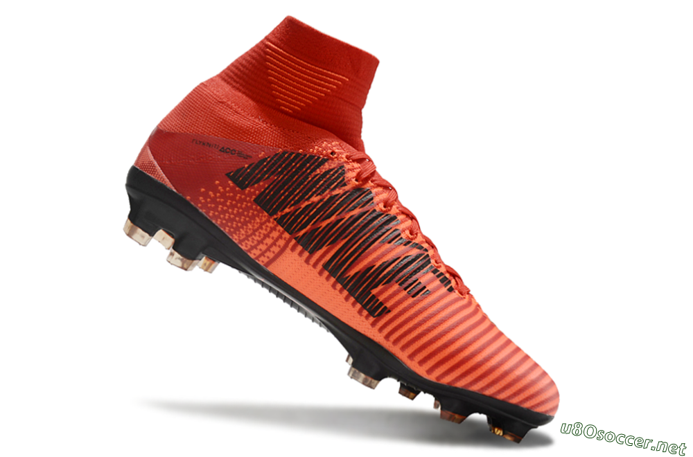 Men's Nike Zoom Superfly 5 Elite FG Football Boots - Red/Black 4