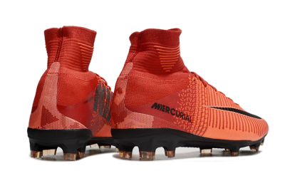 Men's Nike Zoom Superfly 5 Elite FG Football Boots - Red/Black