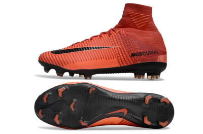 Men's Nike Zoom Superfly 5 Elite FG Football Boots - Red/Black