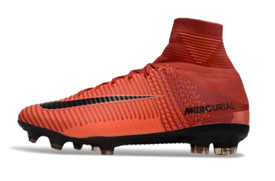 Men's Nike Zoom Superfly 5 Elite FG Football Boots - Red/Black
