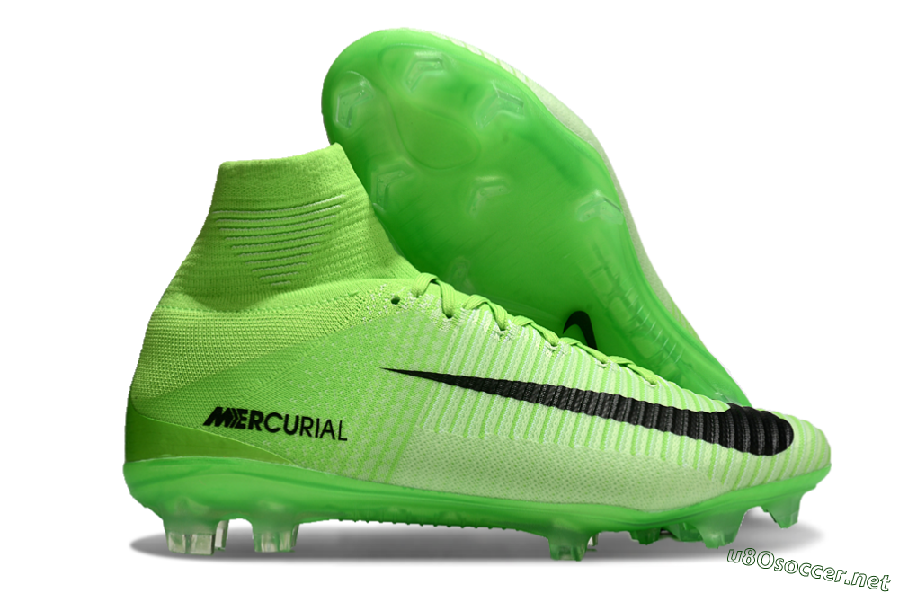 Men's Nike Zoom Superfly 5 Elite FG Football Boots - Yellow/Black 2