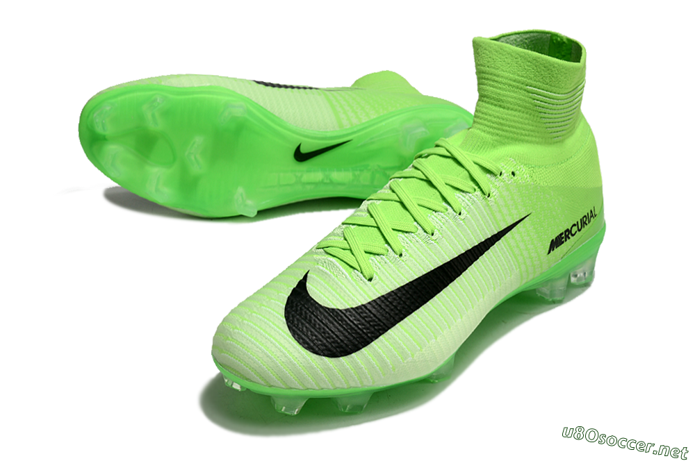 Men's Nike Zoom Superfly 5 Elite FG Football Boots - Yellow/Black 3