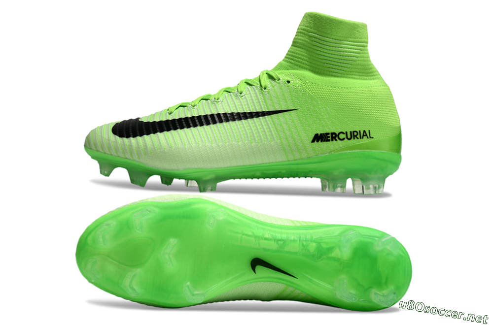 Men's Nike Zoom Superfly 5 Elite FG Football Boots - Yellow/Black 1