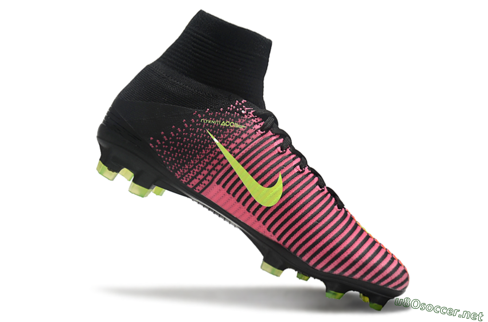 Men's Nike Zoom Superfly 5 Elite FG Football Boots - Red/Black/Yellow 4