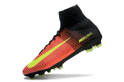 Men's Nike Zoom Superfly 5 Elite FG Football Boots - Red/Black/Yellow