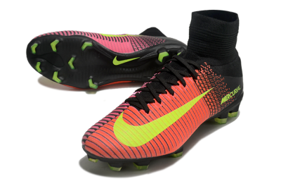 Men's Nike Zoom Superfly 5 Elite FG Football Boots - Red/Black/Yellow