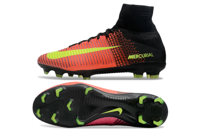 Men's Nike Zoom Superfly 5 Elite FG Football Boots - Red/Black/Yellow