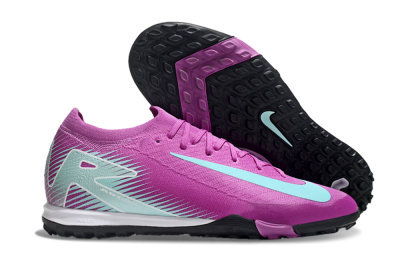Unisex Nike Air Zoom Mercurial Vapor 16 Elite TF Football Shoes - Pink/Jade/White