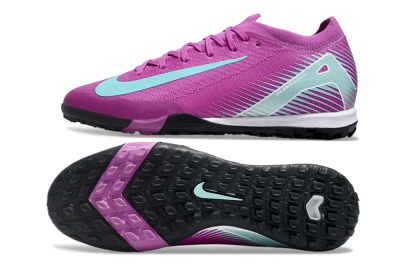 Unisex Nike Air Zoom Mercurial Vapor 16 Elite TF Football Shoes - Pink/Jade/White