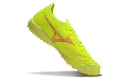 Men's Mizuno Morelia Neo Sala M8 TF Football Shoes - Yellow/Red