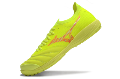 Men's Mizuno Morelia Neo Sala M8 TF Football Shoes - Yellow/Red