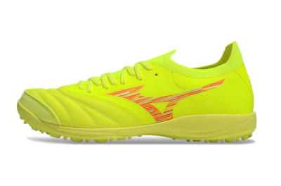 Men's Mizuno Morelia Neo Sala M8 TF Football Shoes - Yellow/Red