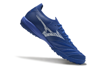 Men's Mizuno Morelia Neo Sala M8 TF Football Shoes - Blue/White