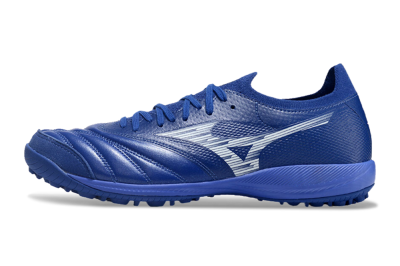Men's Mizuno Morelia Neo Sala M8 TF Football Shoes - Blue/White