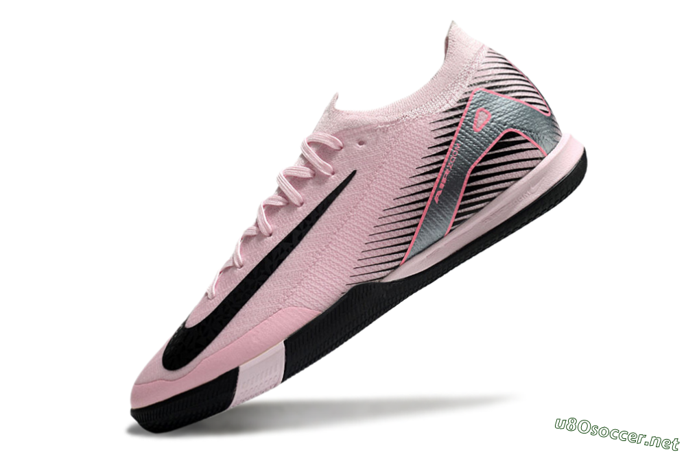 Men's Nike Air Zoom Mercurial Vapor 16 Elite IC Football Shoes - Pink/Silver/Red 5