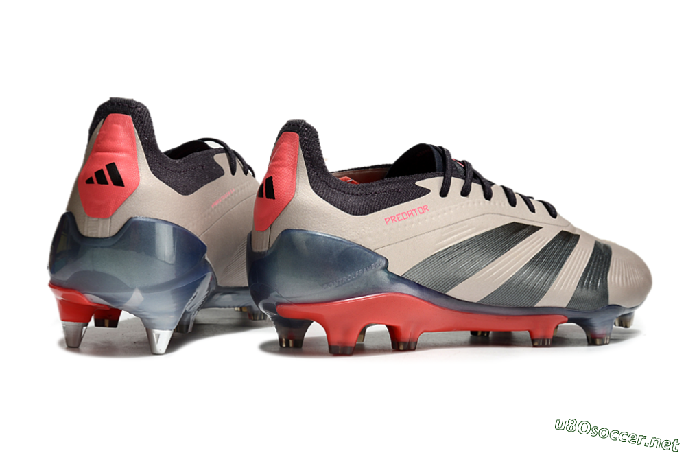Men's Adidas Predator 24 Elite SG Football Boots - Gold/Blue/Red 6