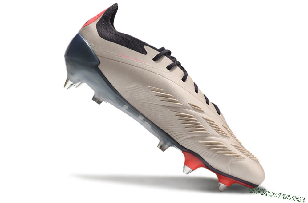 Men's Adidas Predator 24 Elite SG Football Boots - Gold/Blue/Red 4