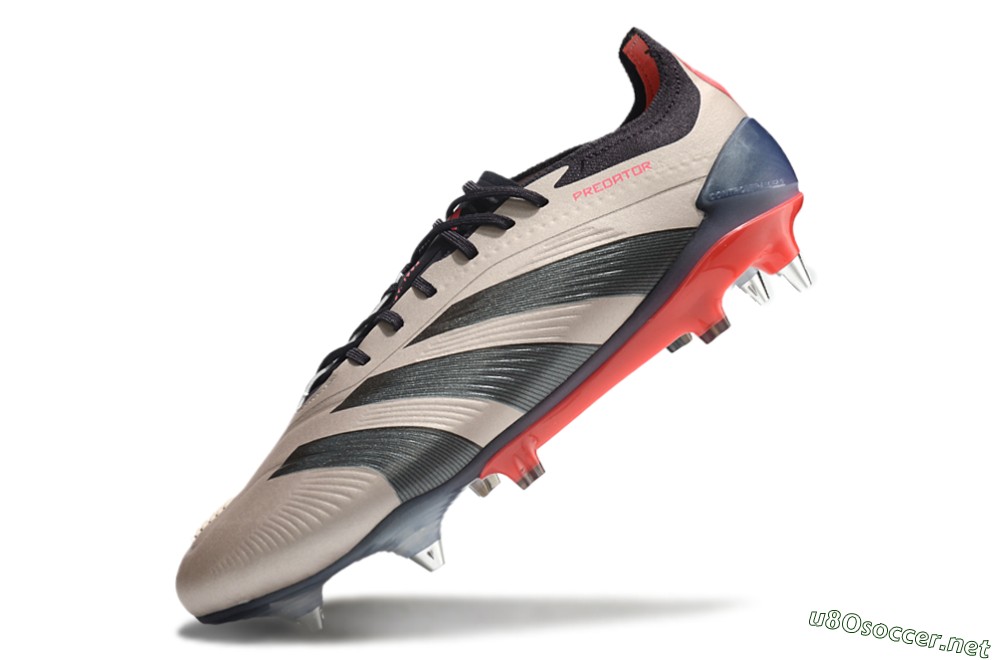 Men's Adidas Predator 24 Elite SG Football Boots - Gold/Blue/Red 5