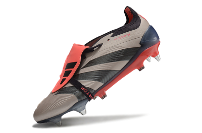 Men's Adidas Predator Elite Foldover Tongue SG Football Boots - Gold/Blue/Red