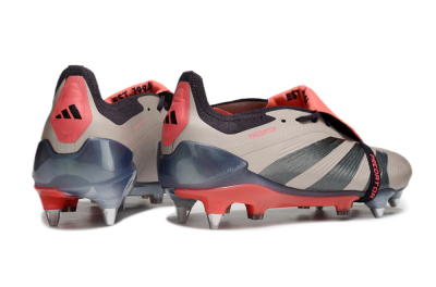 Men's Adidas Predator Elite Foldover Tongue SG Football Boots - Gold/Blue/Red