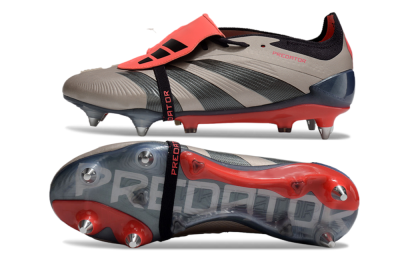 Men's Adidas Predator Elite Foldover Tongue SG Football Boots - Gold/Blue/Red