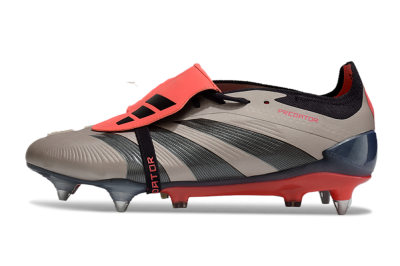 Men's Adidas Predator Elite Foldover Tongue SG Football Boots - Gold/Blue/Red