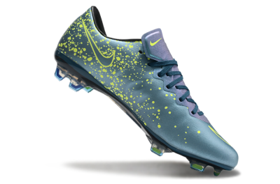 Men's Nike Mercurial Vapor 10 FG Football Boots - Jade/Yellow/Black