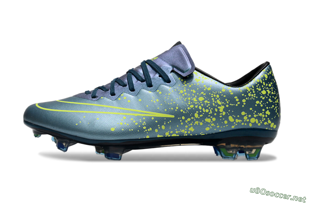 Men's Nike Mercurial Vapor 10 FG Football Boots - Jade/Yellow/Black 0