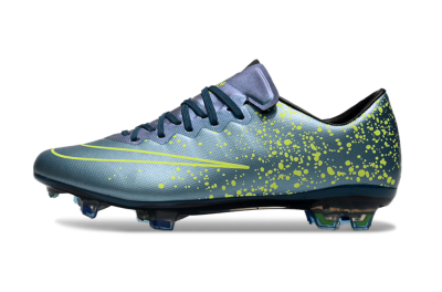 Men's Nike Mercurial Vapor 10 FG Football Boots - Jade/Yellow/Black