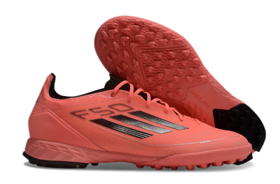 Men's Adidas F50 Pro TF Football Shoes - Red/Black