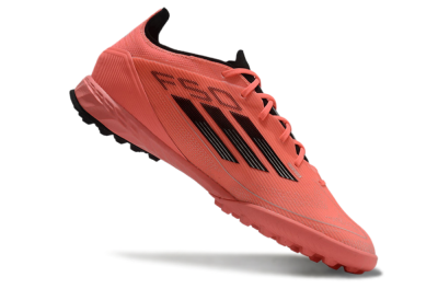 Men's Adidas F50 Pro TF Football Shoes - Red/Black