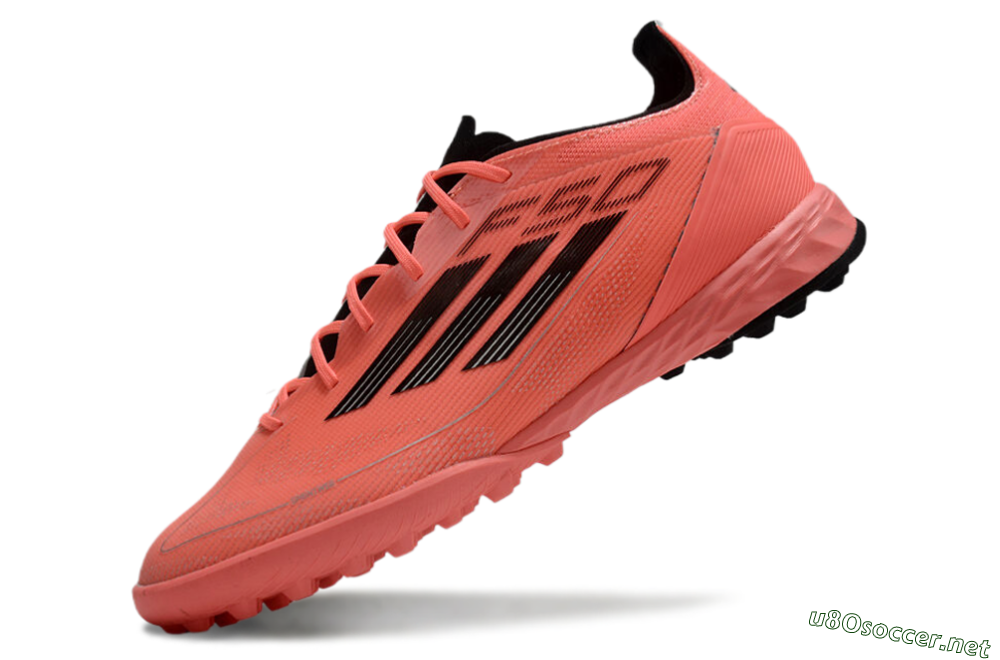 Men's Adidas F50 Pro TF Football Shoes - Red/Black 5