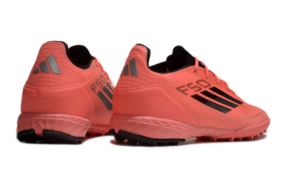 Men's Adidas F50 Pro TF Football Shoes - Red/Black