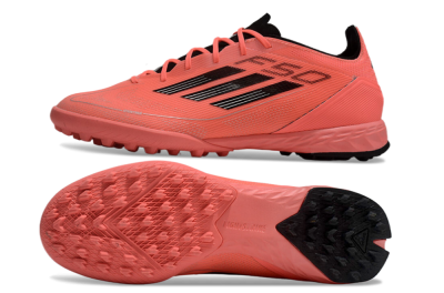 Men's Adidas F50 Pro TF Football Shoes - Red/Black