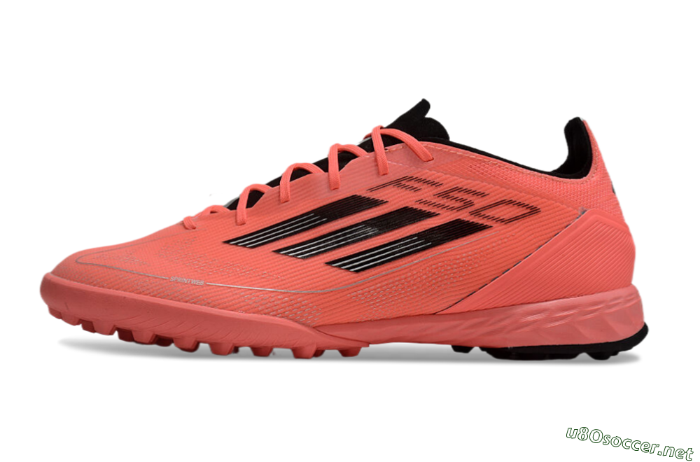 Men's Adidas F50 Pro TF Football Shoes - Red/Black 0