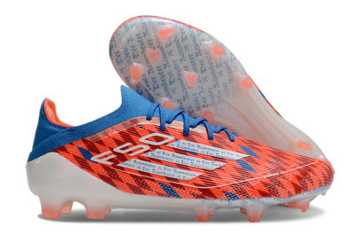 Men's Adidas F50 Elite FG Football Boots - Red/White/Blue