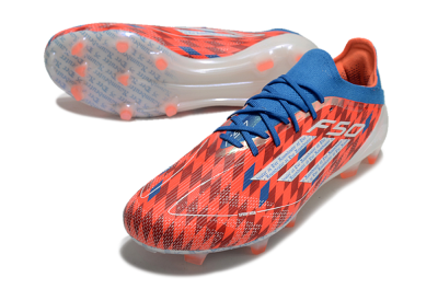 Men's Adidas F50 Elite FG Football Boots - Red/White/Blue