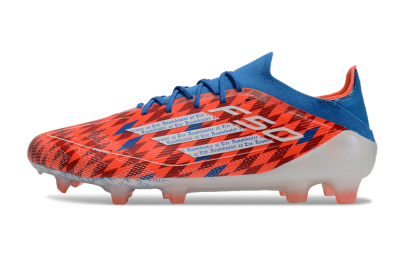 Men's Adidas F50 Elite FG Football Boots - Red/White/Blue