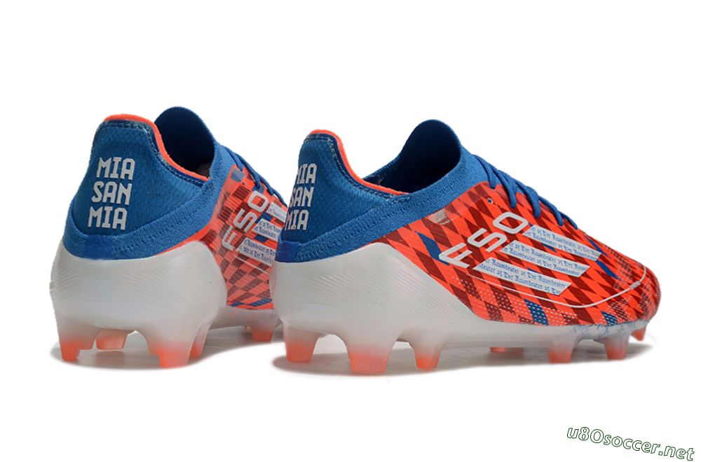 Men's Adidas F50 Elite FG Football Boots - Red/White/Blue 6