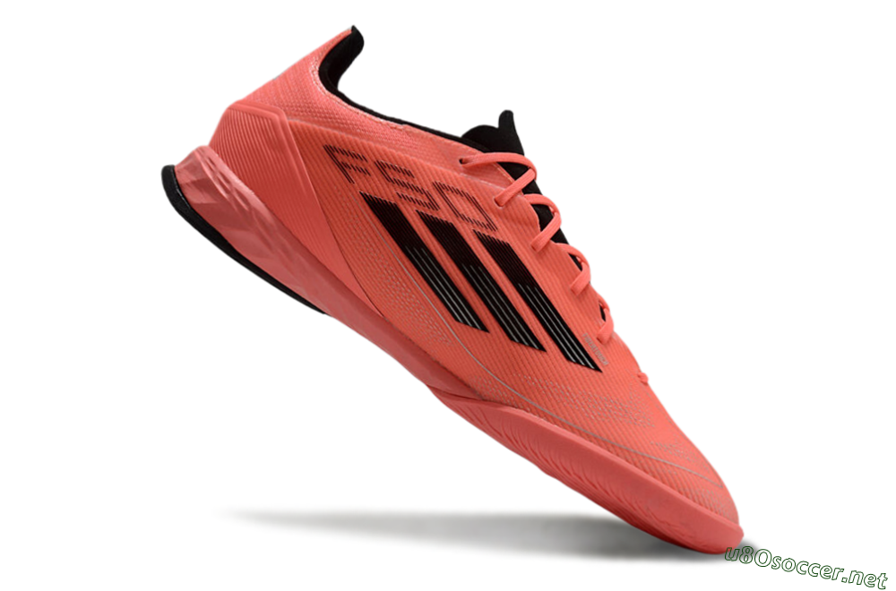 Men's Adidas F50 Pro IC Football Shoes - Red/Black 4