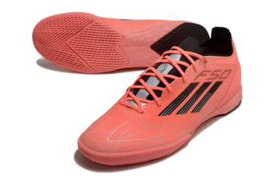 Men's Adidas F50 Pro IC Football Shoes - Red/Black