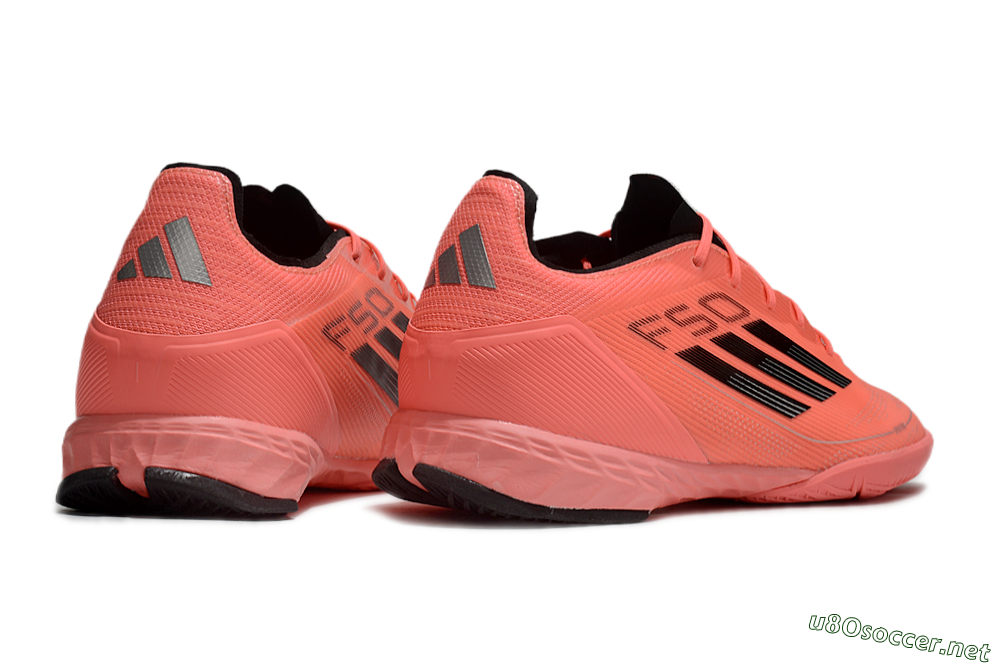 Men's Adidas F50 Pro IC Football Shoes - Red/Black 6