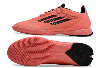 Men's Adidas F50 Pro IC Football Shoes - Red/Black