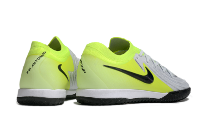 Men's Nike Phantom GX 2 Elite IC Football Shoes - Grey/Black/Yellow