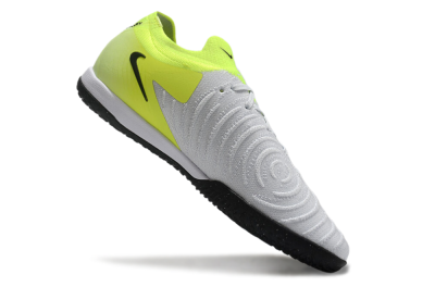 Men's Nike Phantom GX 2 Elite IC Football Shoes - Grey/Black/Yellow