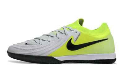 Men's Nike Phantom GX 2 Elite IC Football Shoes - Grey/Black/Yellow